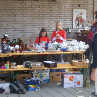 Flohmarkt am Herbstfest 2011 in Stammheim